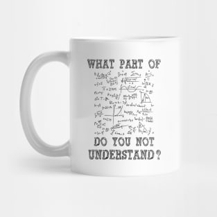 Math Teacher Mug